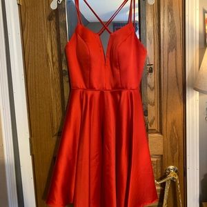 Red Jovani Dress